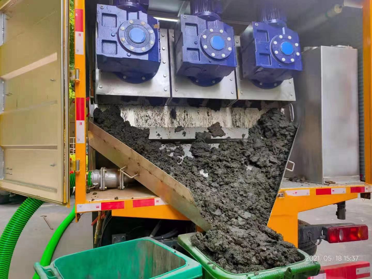 隆回化粪池清掏城市维护站-泥浆净化干湿分离处理